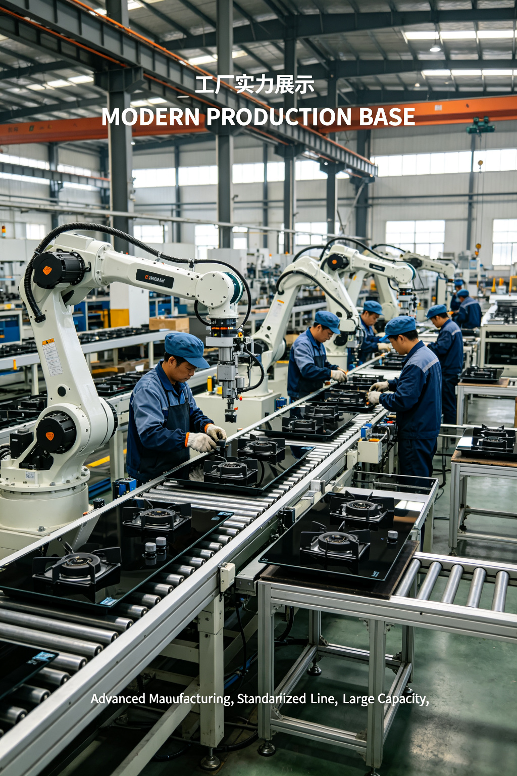 Modern automated production line
